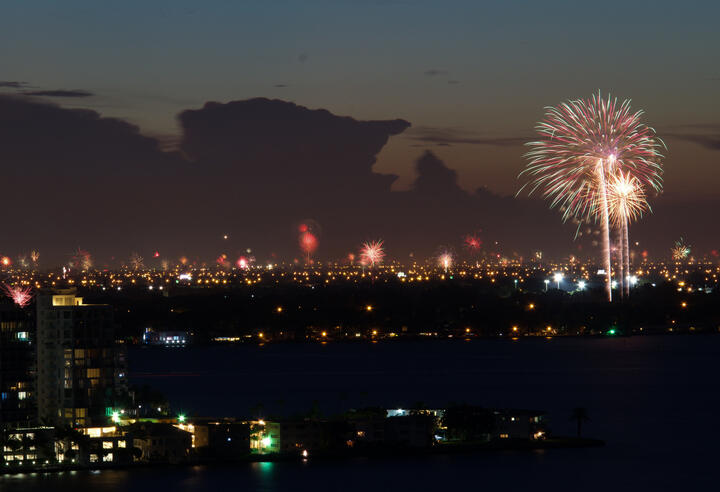 4th July celebration in Miami
