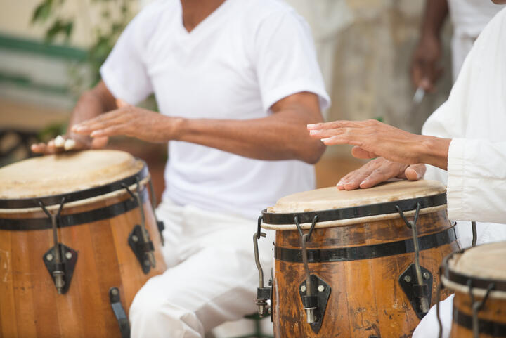Músicos de afro-cubano