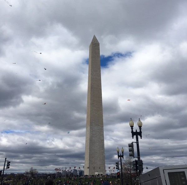 Cherry Blossom Kite Festival at the National Monument in DC