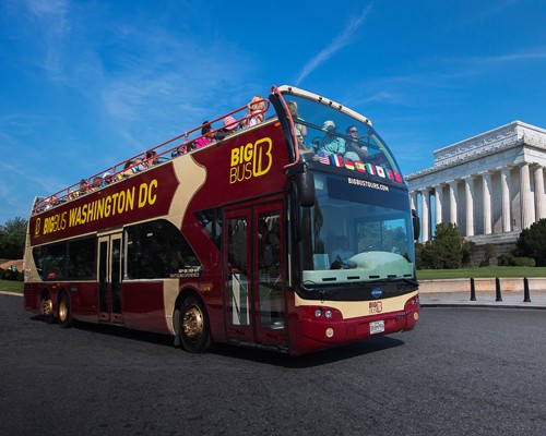 hop on hop off bus Washington DC tour Go City