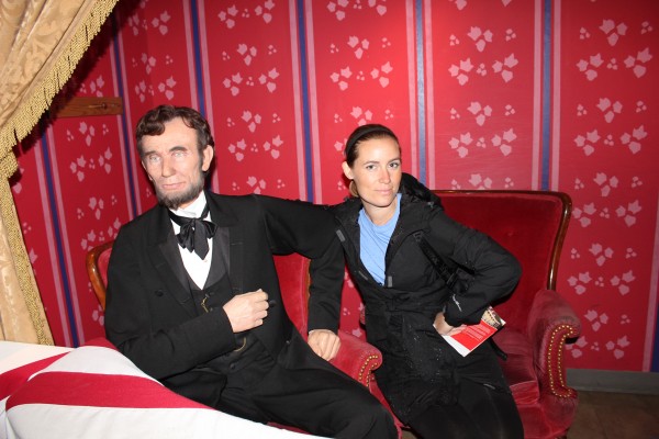 Pose with your favorite president in the Hall of Presidents at Madame Tussauds in Washington DC on a rainy day.