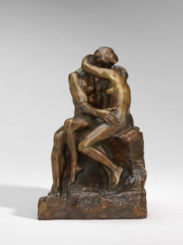 Auguste Rodin, The Kiss (Le Baiser), French, 1840 - 1917, model 1880-1887, cast c. 1898/1902, bronze, Gift of Mrs. John W. Simpson. Image credit: National Gallery of Art.