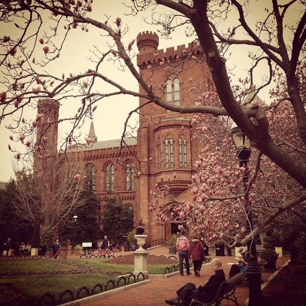 The Smithsonian Castle. Image credit: Smithsonian Facebook page.