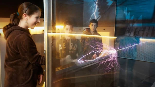 Become a human lightning rod in the Natural Disasters zone at WonderWorks Orlando.