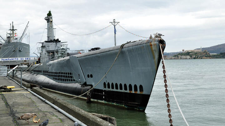 The USS Pampanito in San Francisco