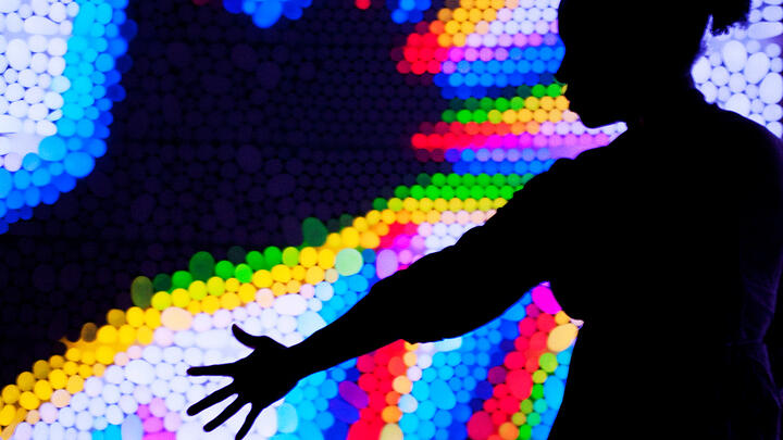 The Recollections installation at the Exploratorium, San Francisco