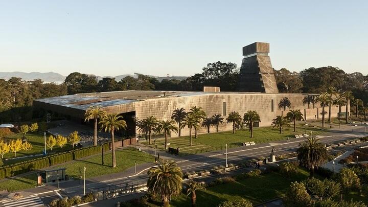 The de Young Museum in Golden Gate Park, San Francisco
