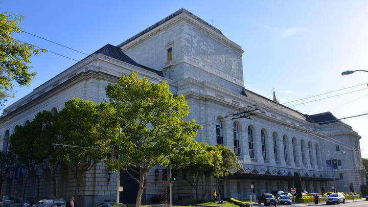 The War Memorial Opera House in San Francisco