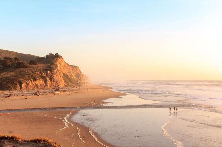 Les falaises imposantes de San Gregorio