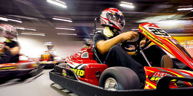 k1 indoor speed karting go Los Angeles LA