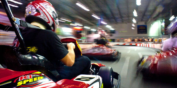 la k1 speed karting futuristic