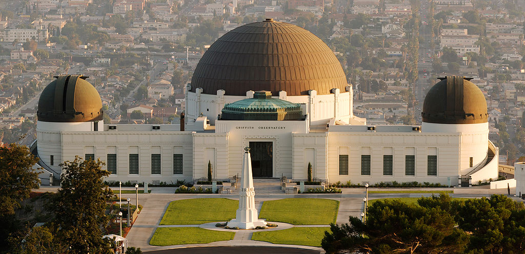 griffith observatory los angeles futuristic