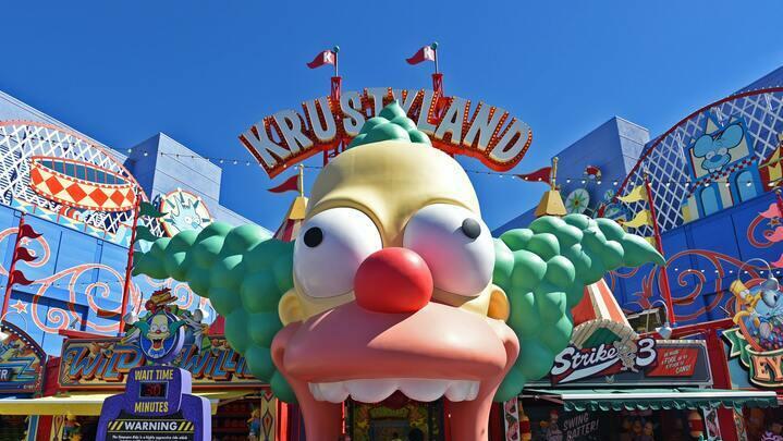 Krustyland Universal Studios LA