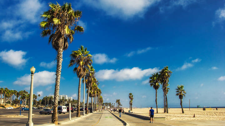 Venice boardwalk Los Angeles