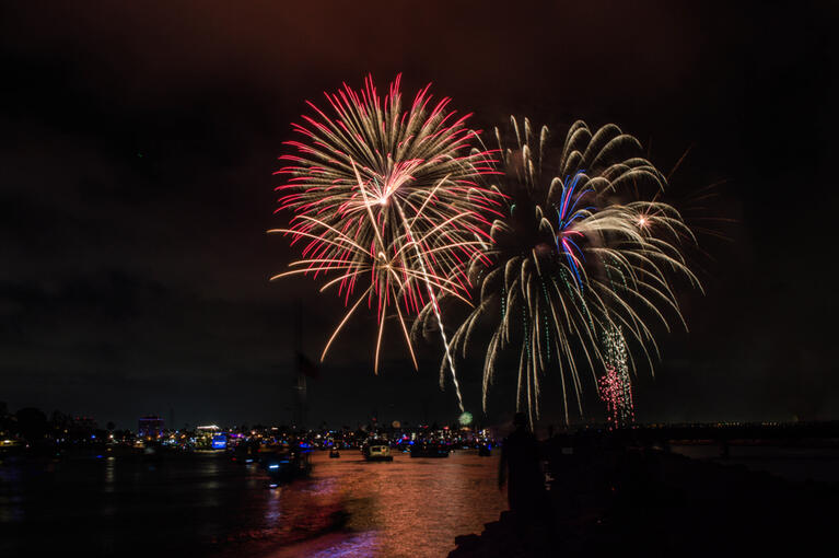 marina del fireworks