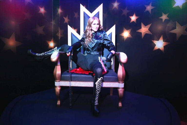 Cancun Wax Museum Madonna