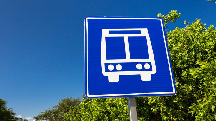 Parada de autobús de Cancún