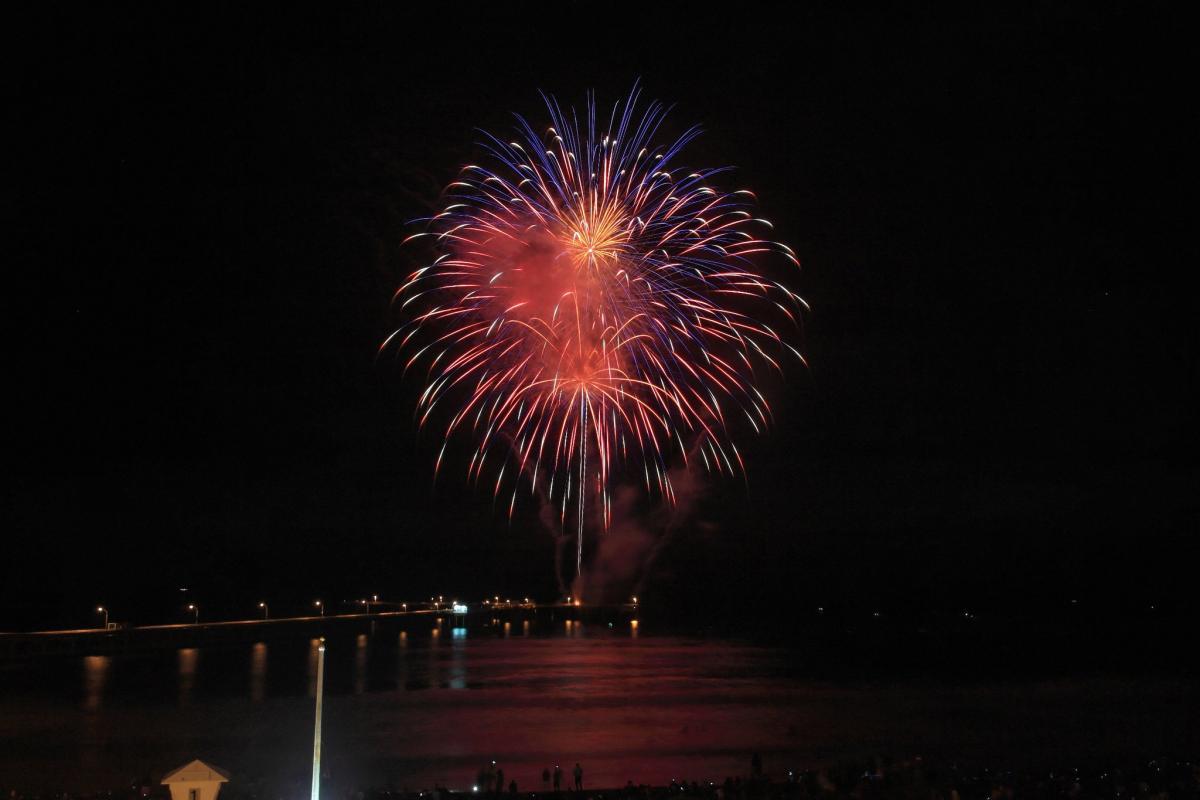 Ocean Beach Fireworks