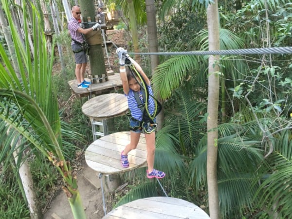Jungle Ropes Safari Experience at the San Diego Zoo Safari Park is an available upgrade