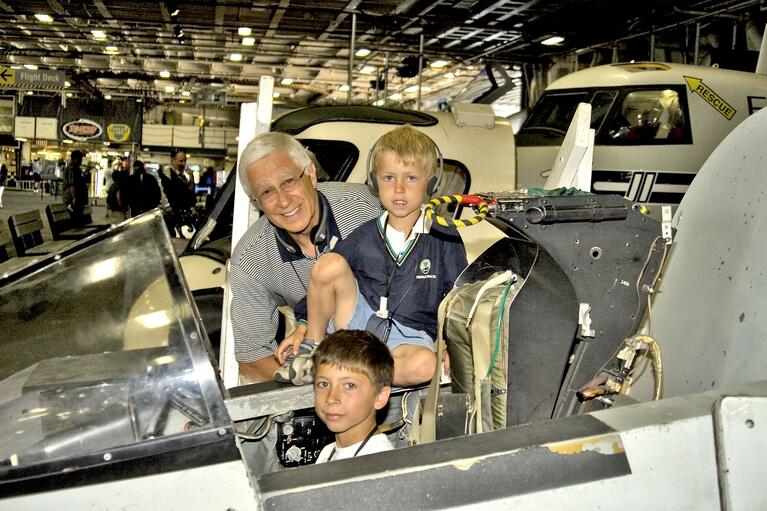 Father-Sons-in-Midway-MiG-Trainer.jpg