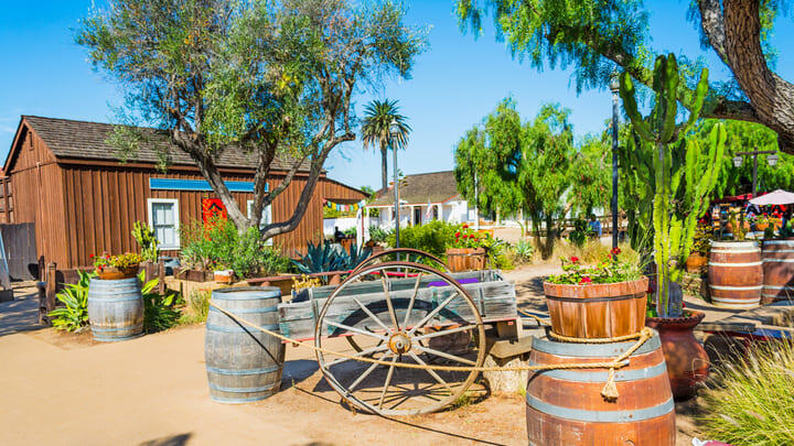 The Old Town in San Diego