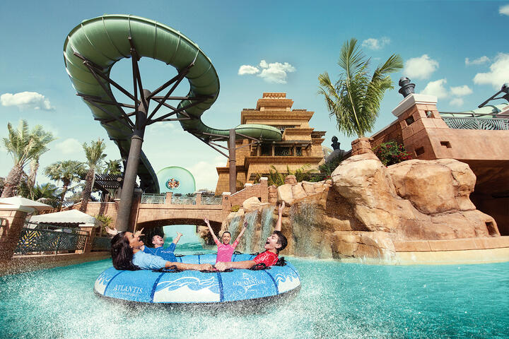 Aquaventure Waterpark at Atlantis Dubai