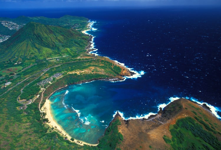 Hanauma Bay Nature Preserve Oahu thanksgiving