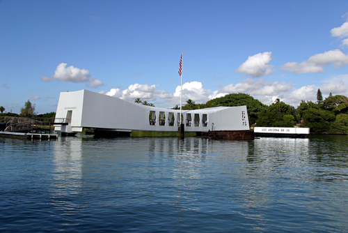 USS Arizona Memorial at Pearl Harbor Go Oahu