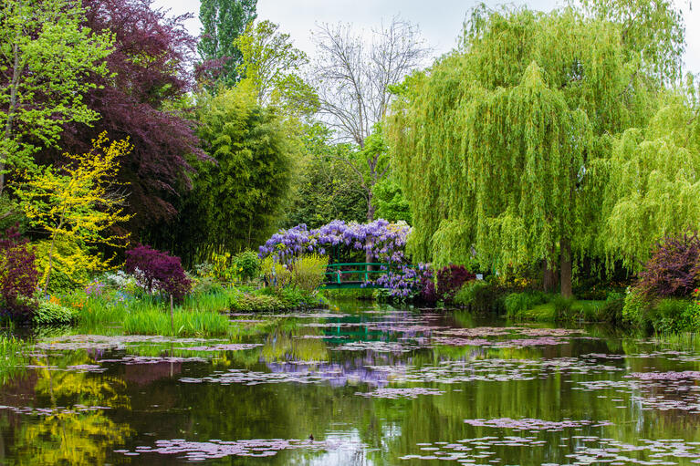 Jardín de Monet en Giverny. Cosas que ver cerca de París.