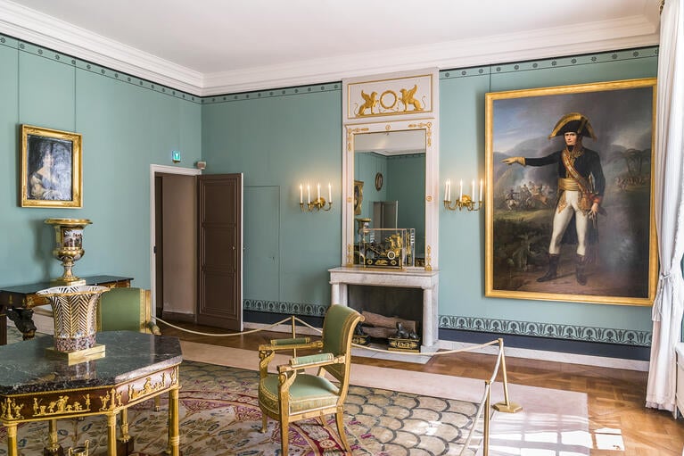 A l'intérieur du Château de Malmaison