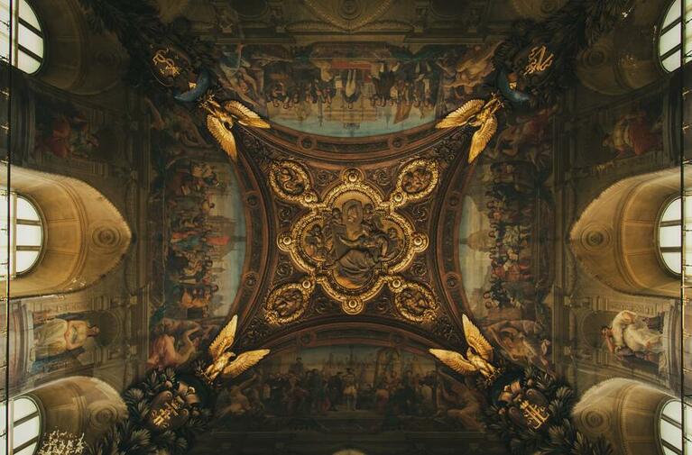 Louvre ceiling