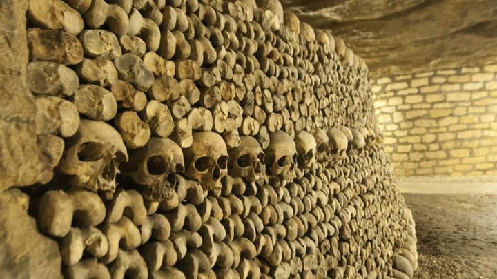 Catacombes idées de visites avec votre ado en centre-ville à Paris