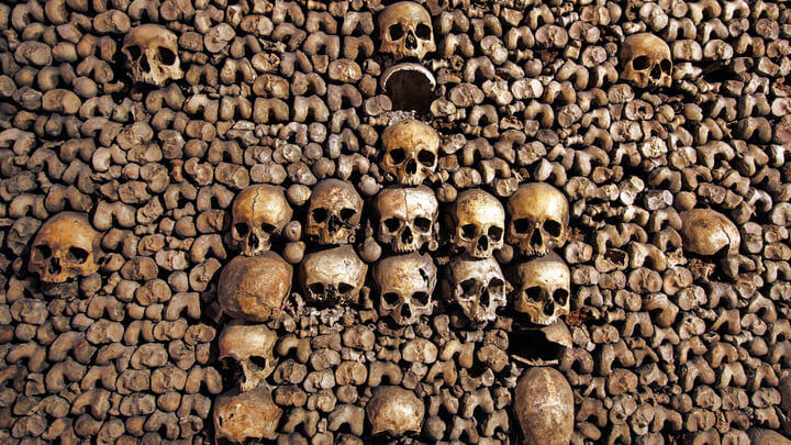 The Paris Catacombs