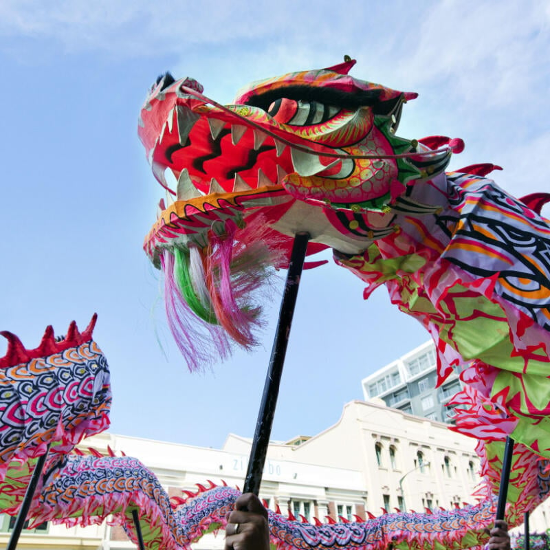 How Lunar New Year was inspired by the moon and a mythical beast