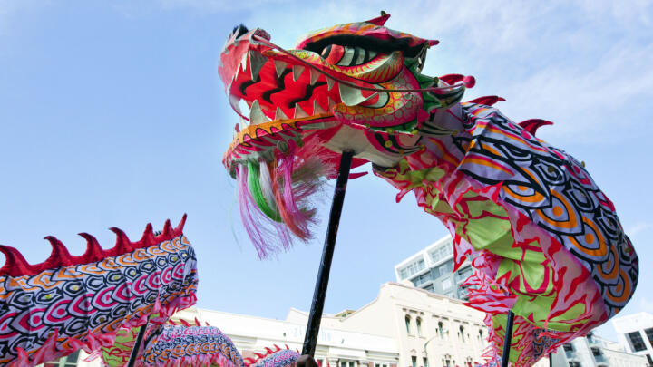 Chinese New Year Retail Display, Chinese Dragon