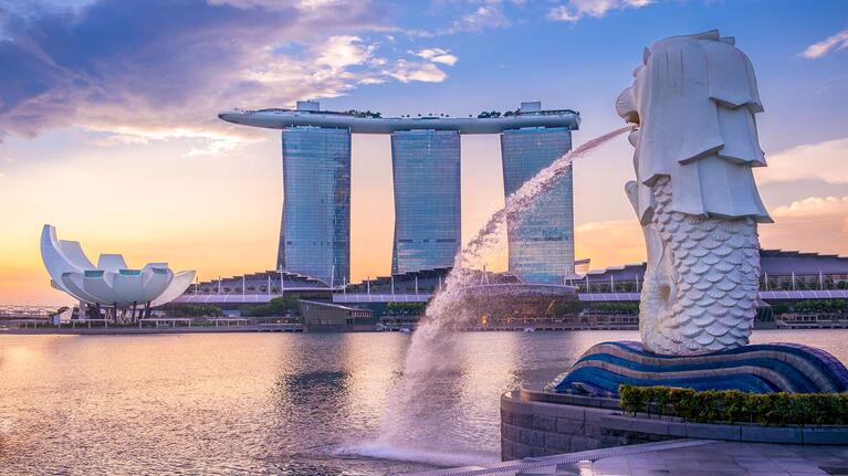 Singapore Merlion Statue