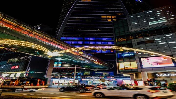 Singapore shopping mall