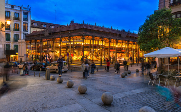 Madrid food market