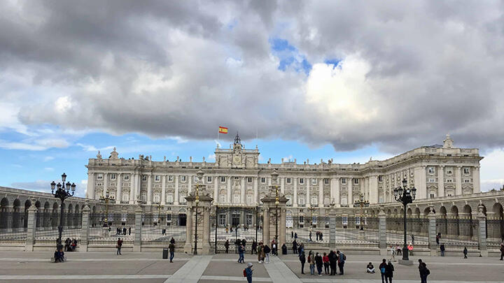 Royal Palace in Madrid