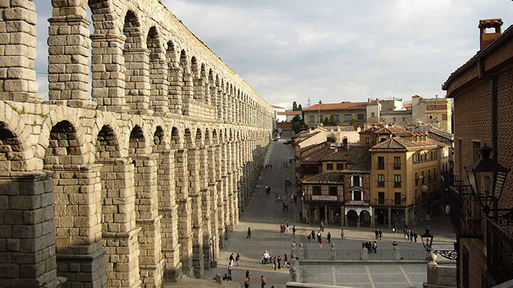 View in Segovia, Madrid