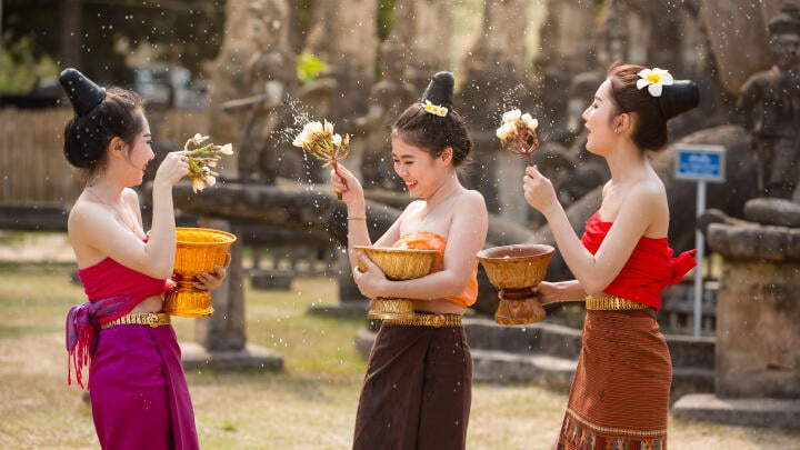 Songkran Water Festival in Bangkok