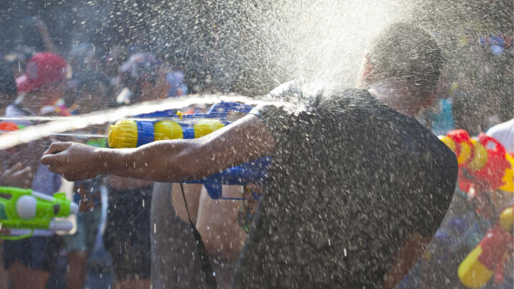 Songkran Water Festival in Bangkok