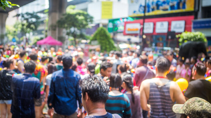 Songkran Water Festival in Bangkok