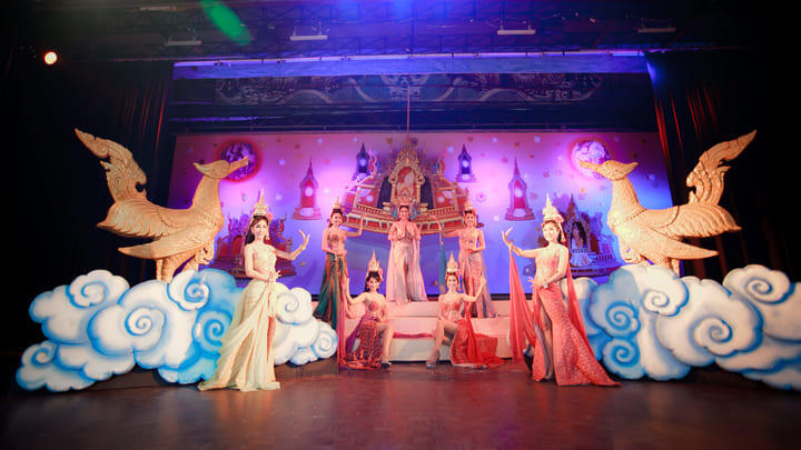 Cabaret show at the Golden Dome theater.