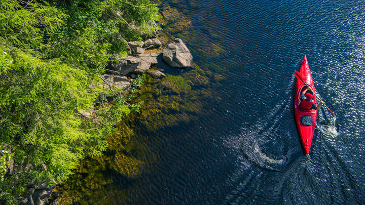 kayaking