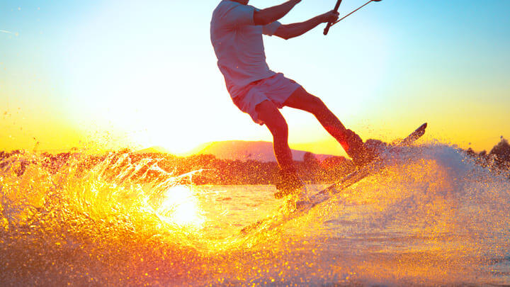 wakeboarding