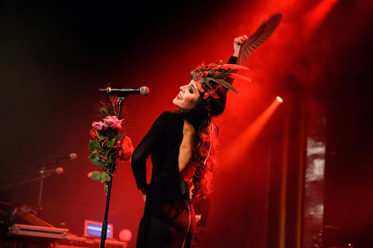 Une danseuse de flamenco