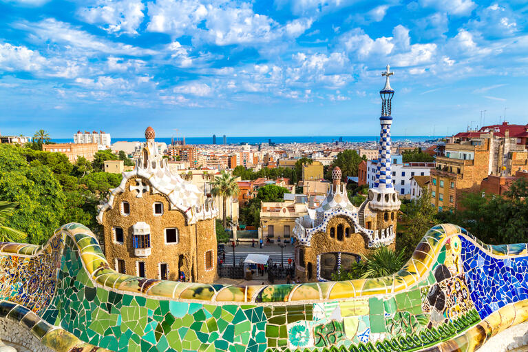 Le célèbre Parc Güell