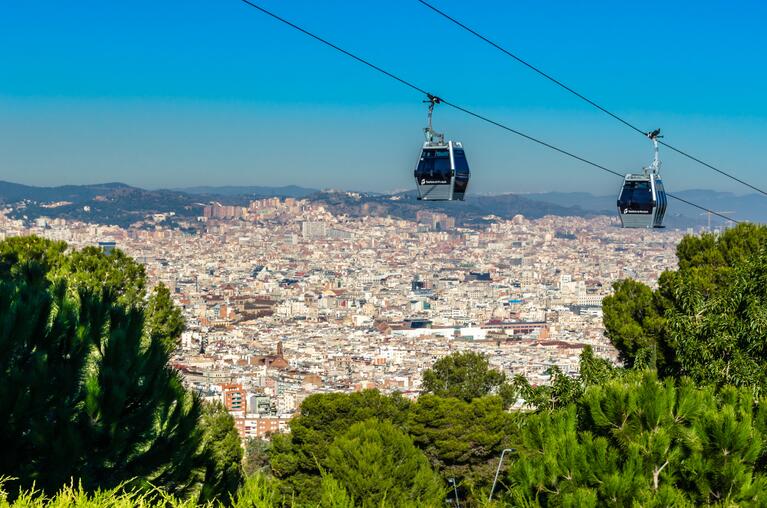 Le téléphérique de Montjüic