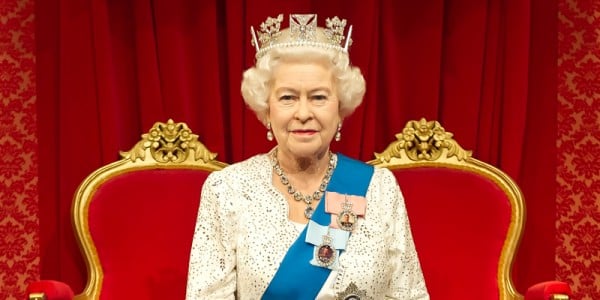 Her Majesty the Queen's Wax Figure at Madame Tussauds London